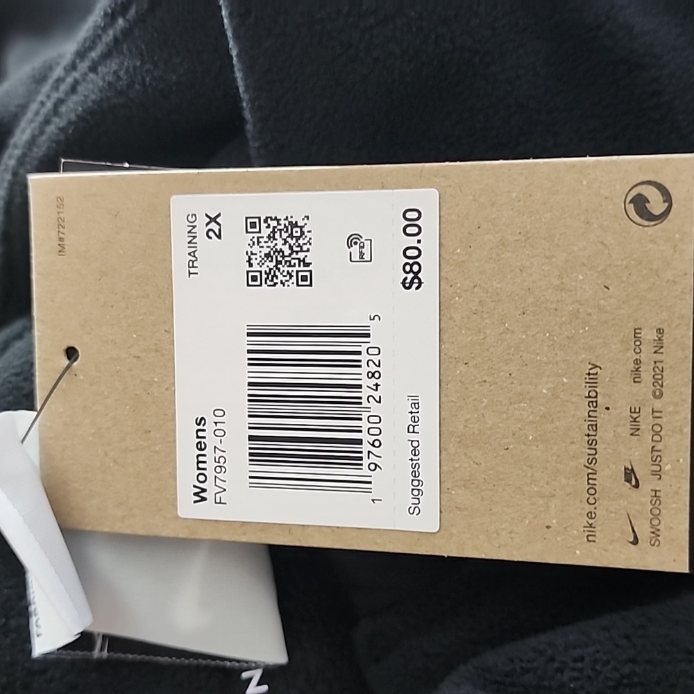 Nike Therma-Fit Oversized 1/2 Zip Fleece Top New With Tags - Picture 10 of 12